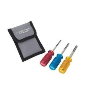 3 PC. DEUTSCH PROFESSIONAL TERMINAL  RELEASE FROM CONNECTOR TOOL KIT  SG 18550