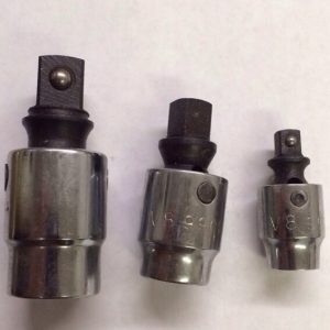 3 Piece Universal Adapter Set 1/4" 3/8" 1/2"