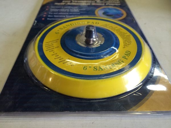 6" Sanding Pad For Pressure Sensitive Self Adhesive Sand Paper - Image 4