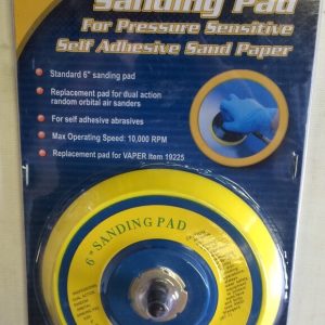 6" Sanding Pad For Pressure Sensitive Self Adhesive Sand Paper