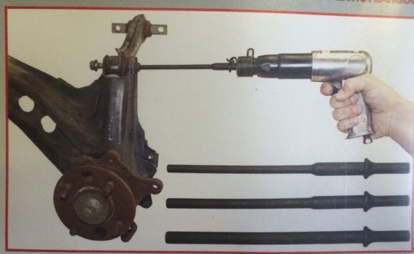 Air Hammer Pneumatic Drifts Extra Long Schley 11600 - Image 3