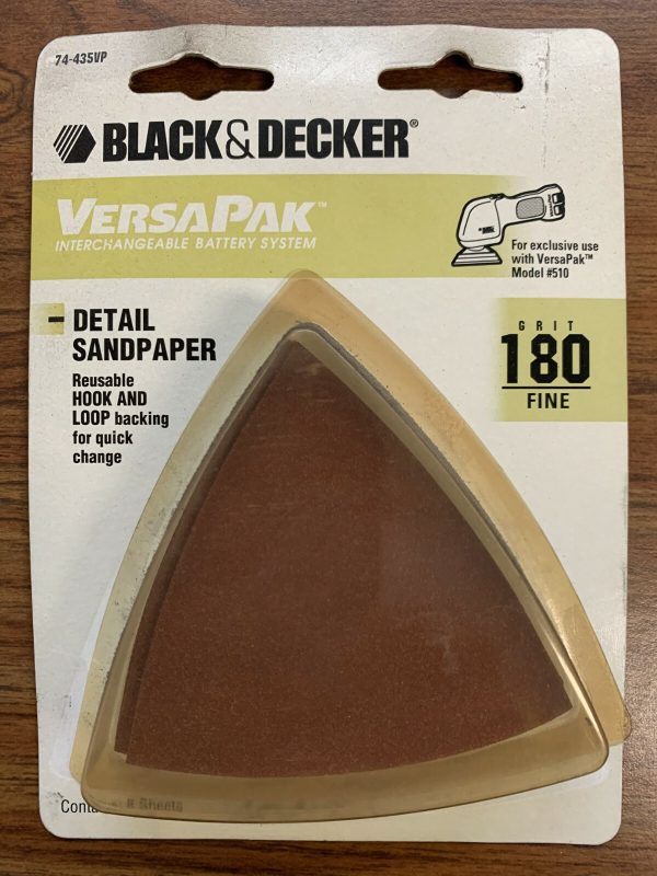 Black and Decker VersaPak  Detail SandPaper - Image 3