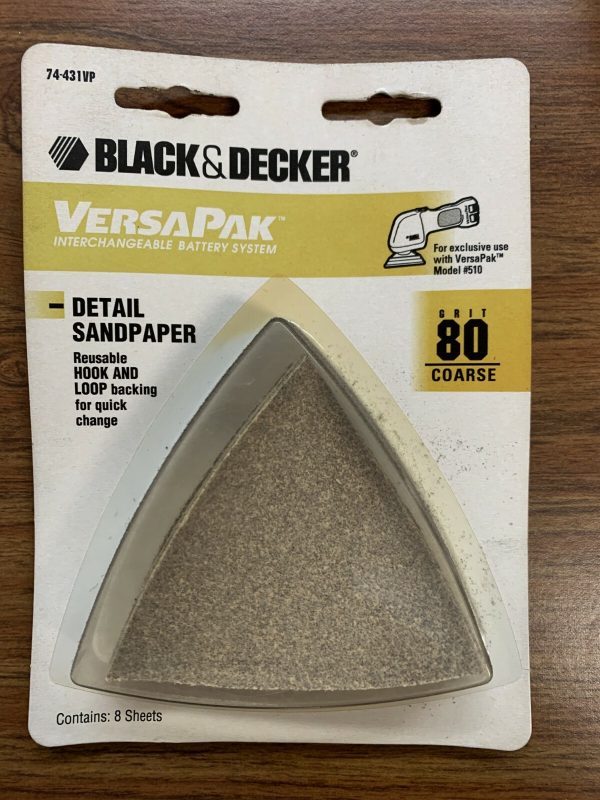 Black and Decker VersaPak  Detail SandPaper - Image 4