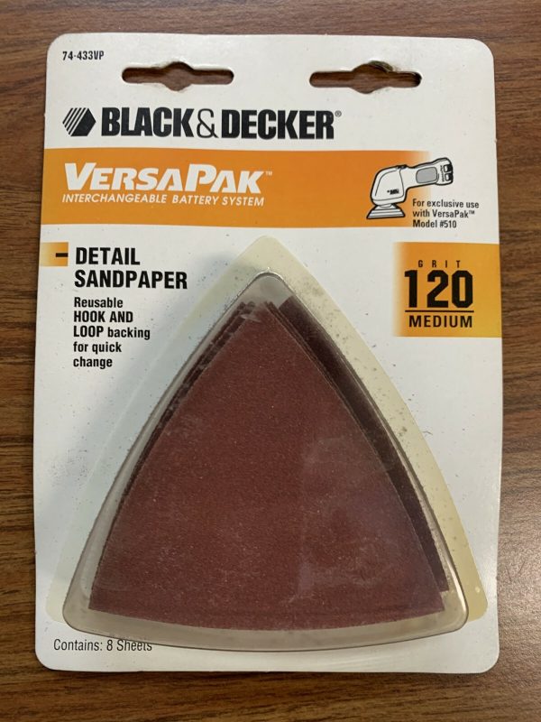 Black and Decker VersaPak  Detail SandPaper - Image 5
