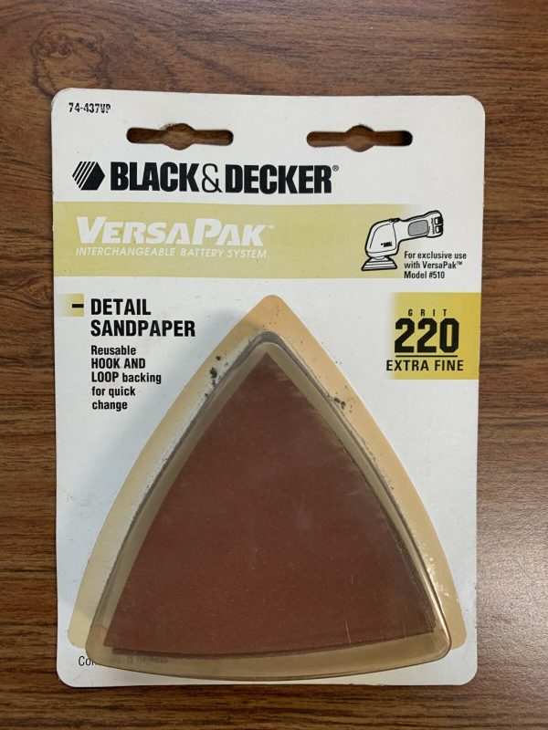 Black and Decker VersaPak  Detail SandPaper - Image 6