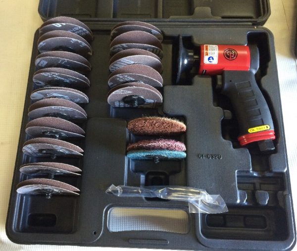 Chicago Pneumatic CP7202D 3" Rotary Sanding Kit - Image 3