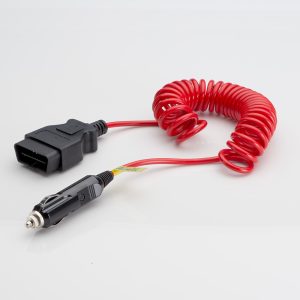 EZRED MEMORY SAVER 12 VOLT CLA TO OBD2 WITH 8 FOOT COILED LEAD