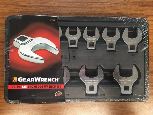 KD81908 11 PC SAE Crowfoot wrench set - Image 3