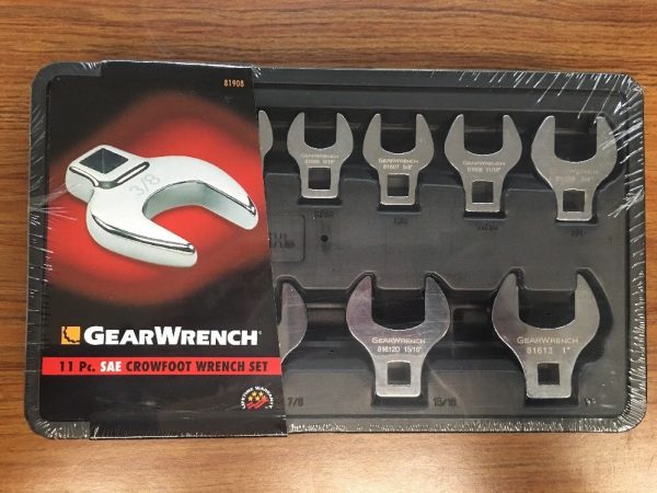 KD81908 11 PC SAE Crowfoot wrench set - Image 4