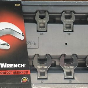 KD81909 10 PC metric Crowfoot wrench set
