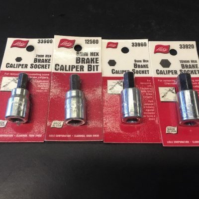 LISLE Brake caliper socket set 7-10MM