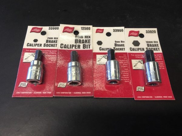 LISLE Brake caliper socket set 7-10MM