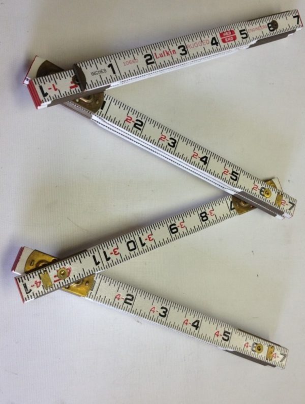 Lufkin 6' 1066D Engineering Scale Wood Folding Rule - Image 3