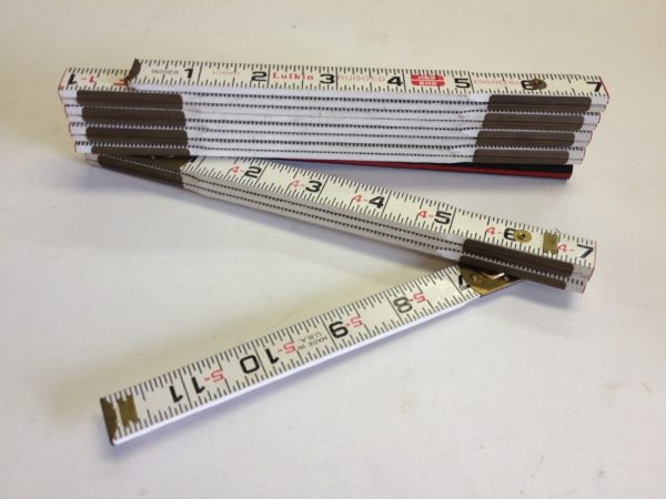 Lufkin 6' 1066D Engineering Scale Wood Folding Rule - Image 4