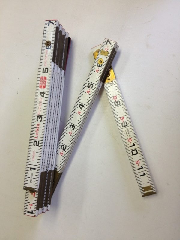 Lufkin 6' 1066D Engineering Scale Wood Folding Rule - Image 6