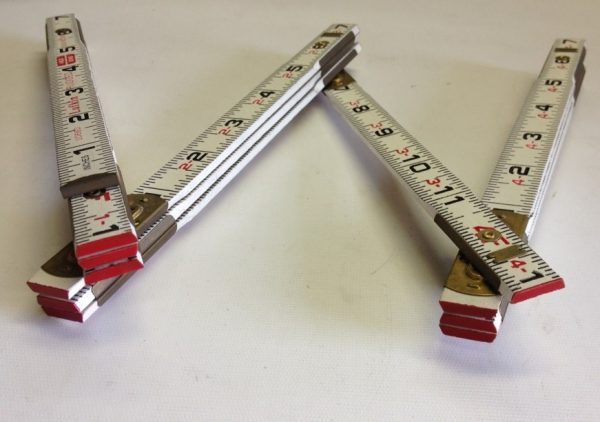 Lufkin 6' 1066D Engineering Scale Wood Folding Rule