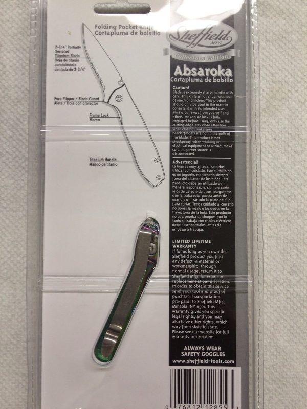 Sheffield 12855  Absaroka Knife - Image 3