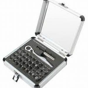 Sunex 9726 Mini Ratchet and Bit Set, 38 Piece