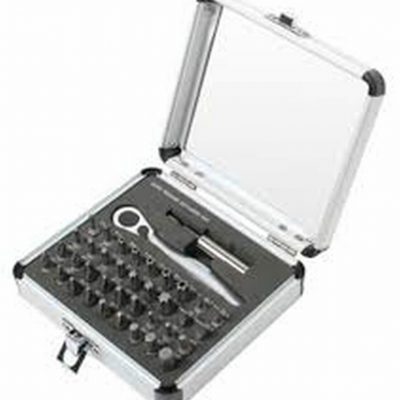 Sunex 9726 Mini Ratchet and Bit Set, 38 Piece