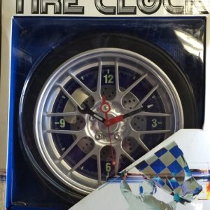 Tire Wall Mount Clock 14" Limited Editon