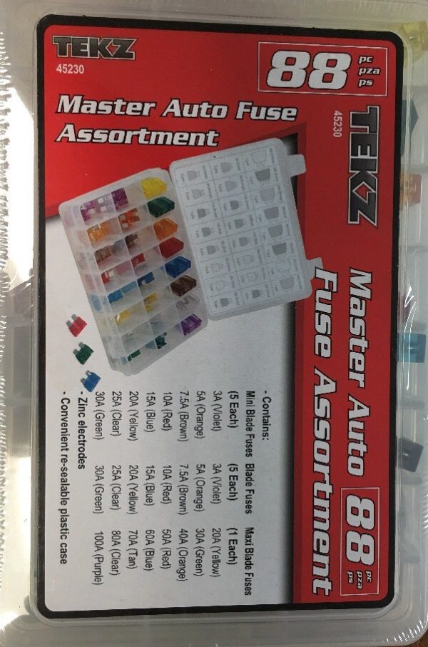 Titan 45230 88 Piece Master Auto Fuse Assortment - Image 4