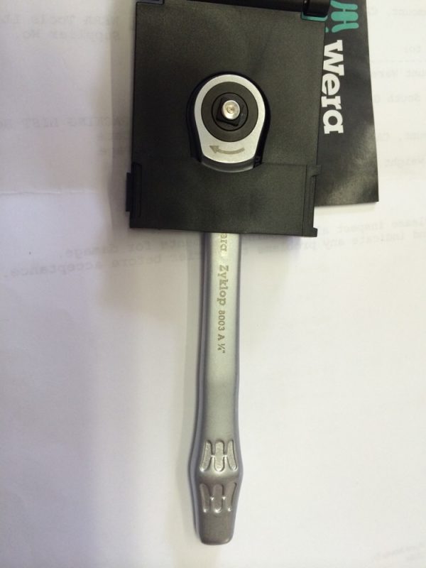 Wera zyklop Metal Push 1/4" Drive - Image 3