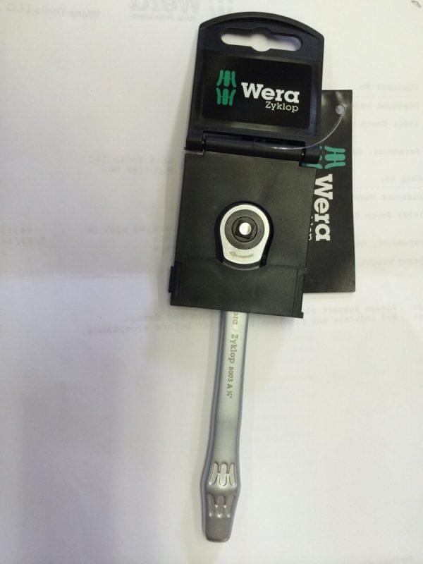Wera zyklop Metal Push 1/4" Drive