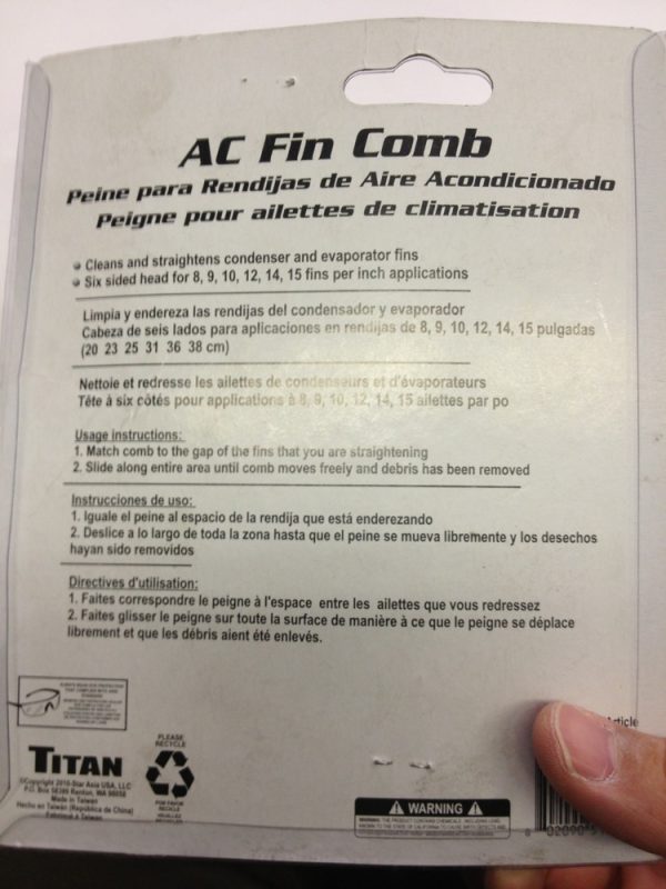 AC fin Comb - Image 3
