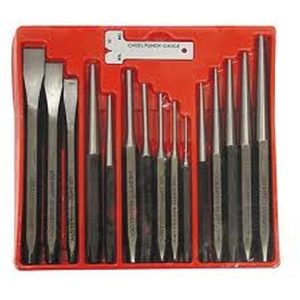 Astro Pneumatic 1600 16-Piece Punch and Chisel Set