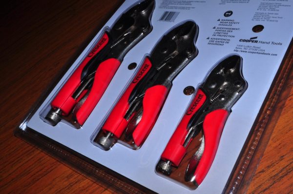 Crescent Three Piece Cushion Grip Locking Pliers Set - Image 9