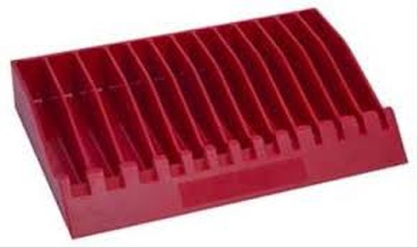 Lisle 40490 Pliers & Wrench Rack/Storage ( Red)