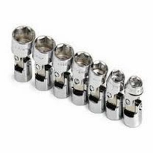 SK 4607 7 Piece 3/8-Inch Drive 6 Point Flex 3/8-Inch to 3/4-Inch Socket SetUSA