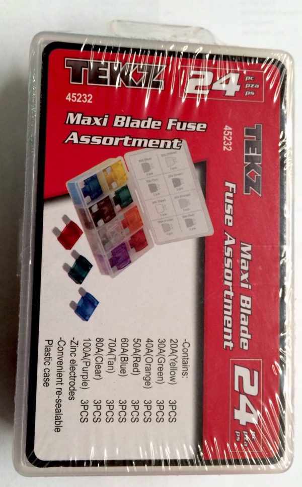 TITAN 45232 -  24 PIECE MAXI BLADE FUSE ASSORTMENT - Image 3