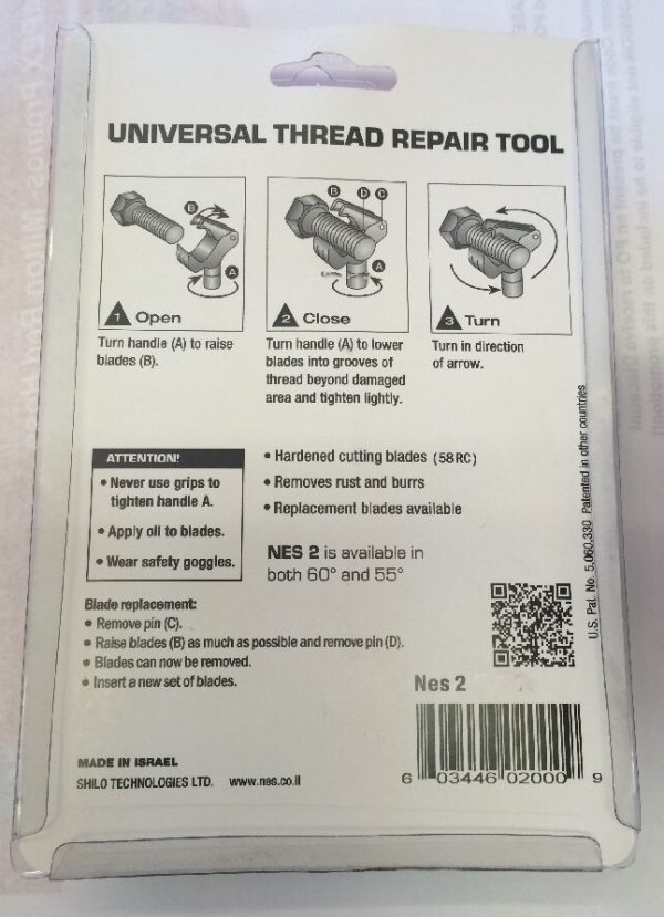 Universal Thread Repair Tool NES2 - Image 3