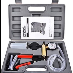 VACUUM PUMP HAND STEEL PUMP BRAKE BLEEDER BLEEDING KIT PERW89727