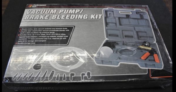 VACUUM PUMP HAND STEEL PUMP BRAKE BLEEDER BLEEDING KIT PERW89727 - Image 5