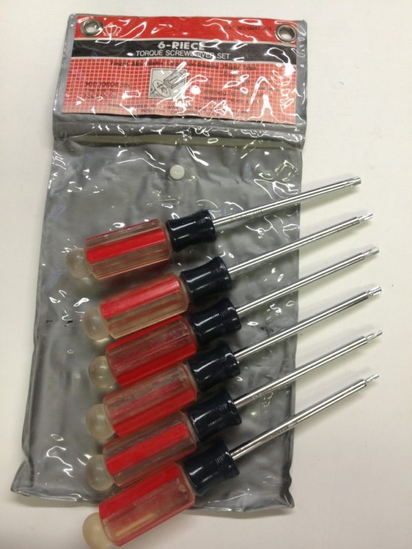 6 Piece Torque Screwdriver Set