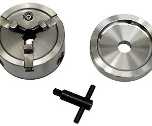 Brake Lathe Quick Chuck Adapter / Backing Plate / Key