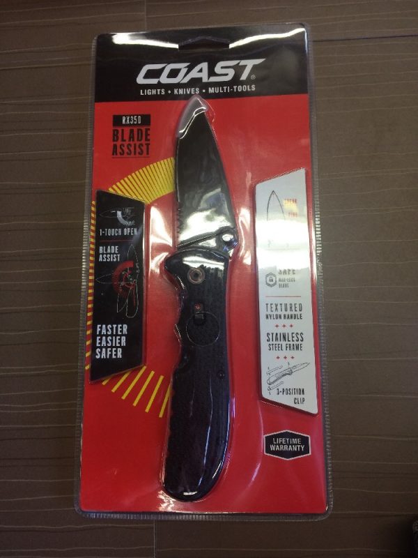 Coast RX350blade Assist Knife