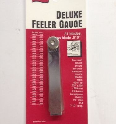 Deluxe Feeler Gauge