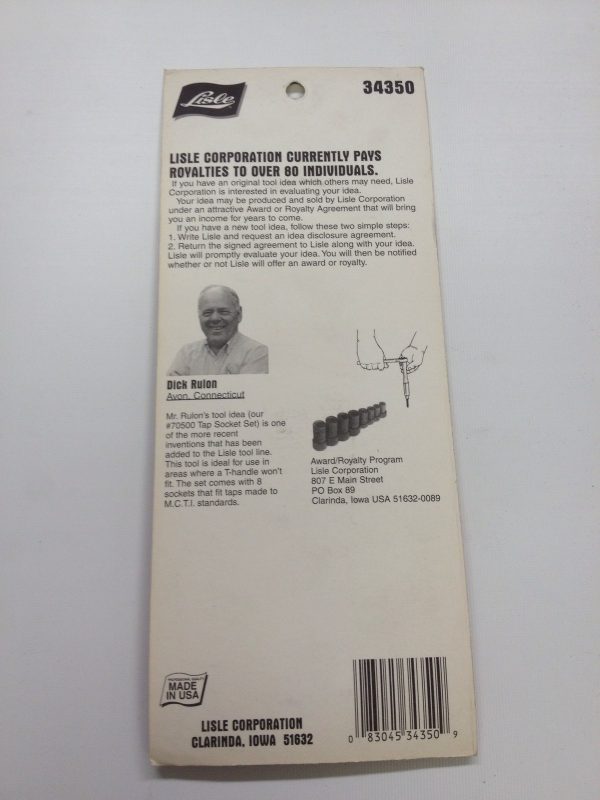 LISLE 34350 Water Sensor Wrench For Duramax Diesel Engine - Image 3