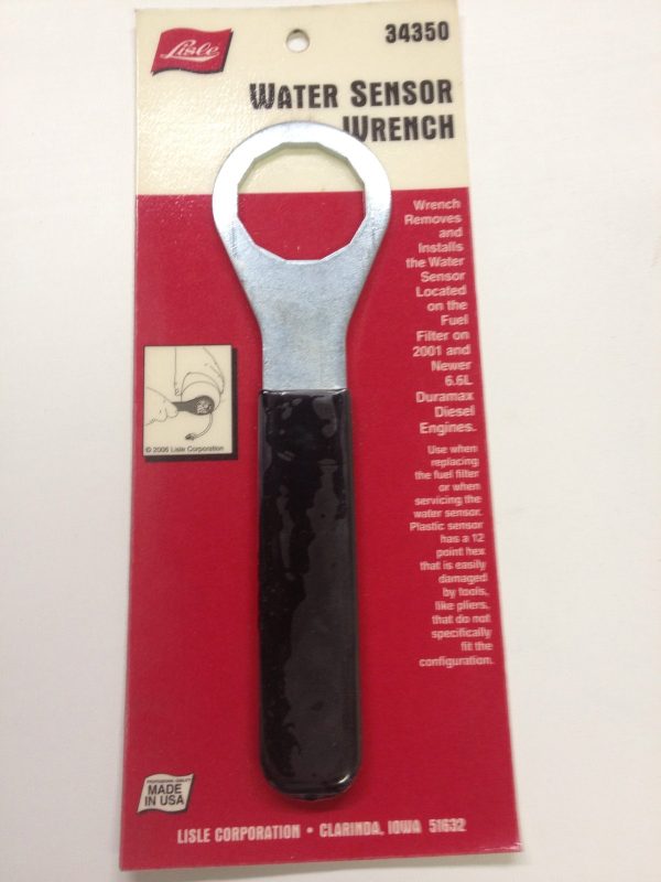 LISLE 34350 Water Sensor Wrench For Duramax Diesel Engine