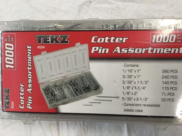 Titan 45204 Cotter Pin Assortment 1000 Pieces