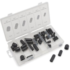 Titan Vacuum Cap Assortment  Rubber Set of 80