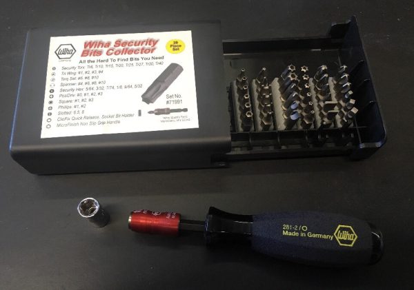Wiha 71991 Security Bits Collector Set,39pieces - Image 3
