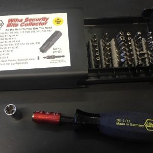 Wiha 71991 Security Bits Collector Set,39pieces