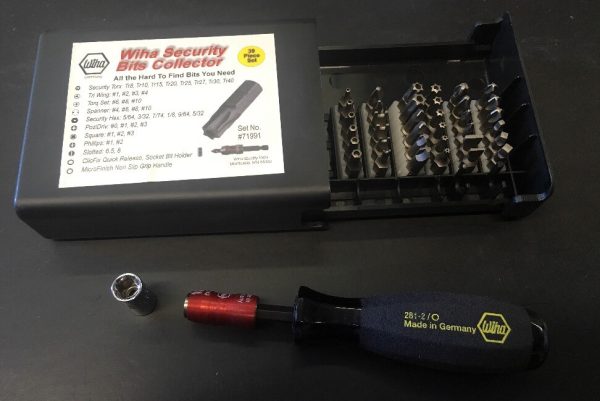 Wiha 71991 Security Bits Collector Set,39pieces