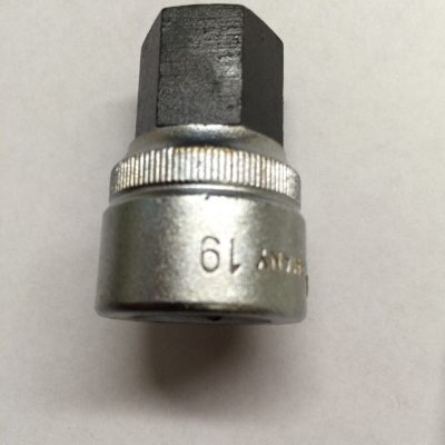 19 MM Allen Head Socket 1/2" Drive Assenmacher H985-19