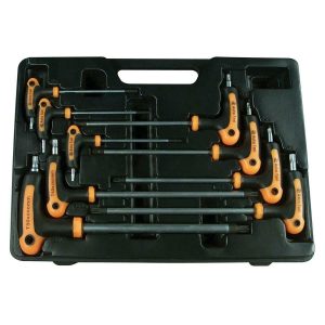 ASTRO PNEUMATIC 1023 - 9 PC Handle Tamper TORX and TORX KEY WRENCH SET