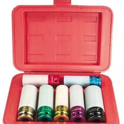 Astro Pneumatic 7870 Chrome Protective Shallow Broach Socket Set
